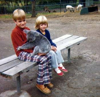 1976 Charles and Claire in Tasmania