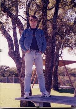 1993 Charles on picnic table