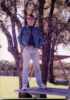 1994 Charles on picnic table