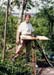 1990 Amy at Field School in Belize